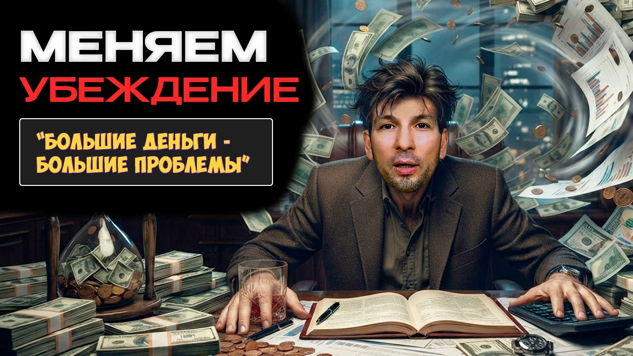 Раскрутка убеждения "Большие деньги - большие проблемы"